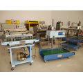 Continuous Packing Machine with Sealing Wheels and Heat Seal Adhesion Blocks for Snacks Dry Fruit Seeds Commodity